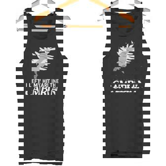 カンブリア紀の面白いアノマロカリス・パレオに心を残した タンクトップ - Kawaiitshirt