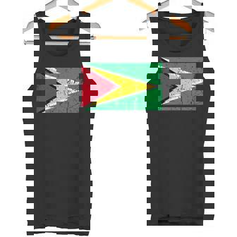 ガイアナ国旗グラフィック メンズ レディース キッズ タンクトップ - Kawaiitshirt