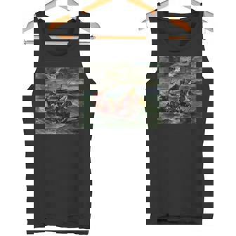 ガリラヤの海のキリスト ユージン・ドラクロワ タンクトップ - Kawaiitshirt