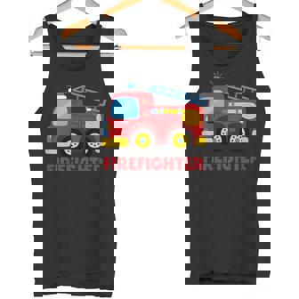 キッズ 消防車消防車 タンクトップ - Kawaiitshirt