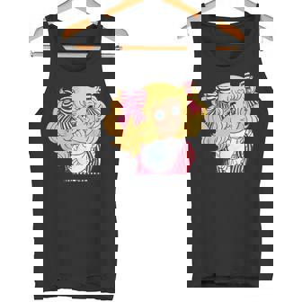 キャンディ キャンディ 日本 レトロ ヴィンテージ 80年代 アニメ 漫画 タンクトップ - Kawaiitshirt