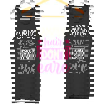 キャンピングヘア Don't Care タンクトップ - Kawaiitshirt
