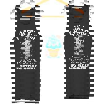 キュート アイラブミント チョコチップス アイスクリーム好き 夏 パーティー タンクトップ - Kawaiitshirt