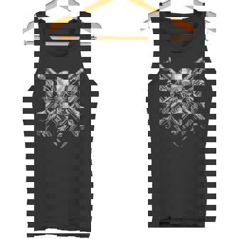 キリング・イズ・マイ・ビジネス 40Th スカル タンクトップ - Kawaiitshirt