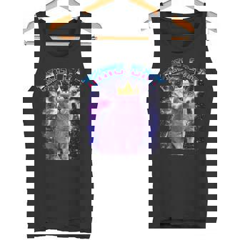 キングキャット ギャラクシーのブリティッシュショートヘア猫 子猫猫 タンクトップ - Kawaiitshirt