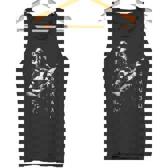 ギターを弾くデビッド・ギルモア タンクトップ - Kawaiitshirt