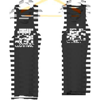 クラウドネイティブ公式 スタンダード ロゴ ホワイト タンクトップ - Kawaiitshirt