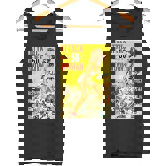 クラシック ハロウィン モンスター ポスター ホラー映画 タンクトップ - Kawaiitshirt