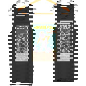 クラシックヴィンテージホラーレトロムービーポスターコレクターズtシャツ タンクトップ - Kawaiitshirt