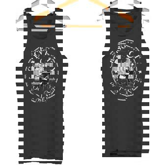 クレセントシティ 郵便サービス メッセンジャー カワウソ 三日月市 タンクトップ - Kawaiitshirt