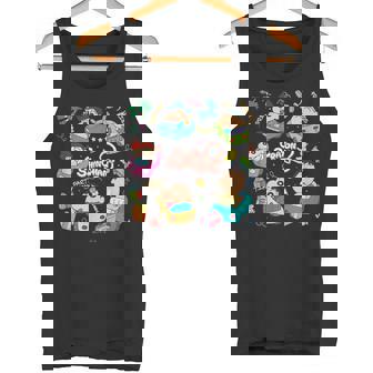 クレヨンしんちゃん かすかべ防衛隊 Party Time タンクトップ - Kawaiitshirt