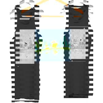 クレヨンしんちゃん 雨の日のお散歩 タンクトップ - Kawaiitshirt