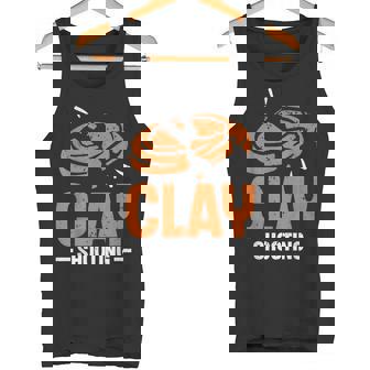 クレー射撃 トラップ からのプル ピジョン ショットガン クレー射撃 タンクトップ - Kawaiitshirt