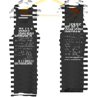 クロマトグラムとフォーミュラでクロマトグラフィーを理解する タンクトップ - Kawaiitshirt