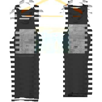 クロード・モネの印象、ソレイユ・レヴァント レトロtシャツ タンクトップ - Kawaiitshirt