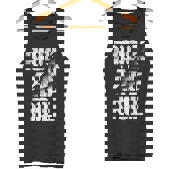 クールヴィンテージロックンロールtシャツ ブラック ミュージックロックンロール タンクトップ - Kawaiitshirt