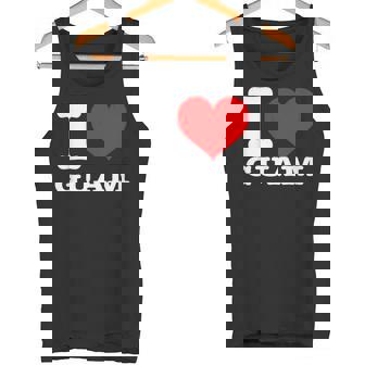 グアム I Heart Guam I Love Guam タンクトップ - Kawaiitshirt
