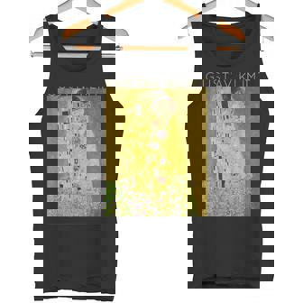 グスタフ・クリムト The Kiss アーティスト向け タンクトップ - Kawaiitshirt