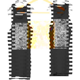 グスタフ・クリムト作「Lady With Fan」 タンクトップ - Kawaiitshirt