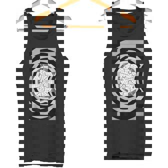 グッゲンハイム美術館 建築愛好家 ブラック&ホワイトデザイン タンクトップ - Kawaiitshirt