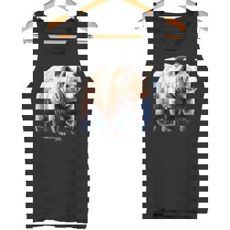 グリズリーベア×ヒグマ タンクトップ - Kawaiitshirt