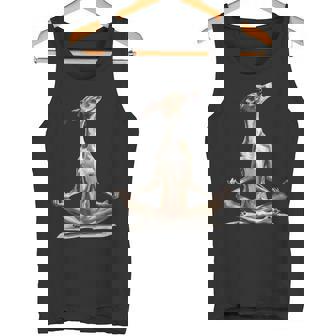 グレイハウンド ドッグ ヨガ タンクトップ - Kawaiitshirt