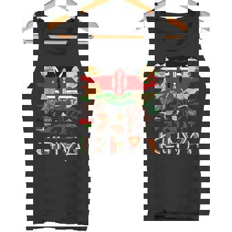 ケニア国旗の衣装のアイデア ケニアフード&ケニア国旗 タンクトップ - Kawaiitshirt