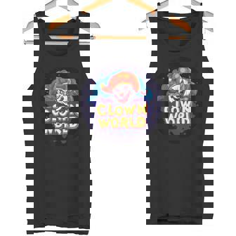 コメディがピエロの世界で最高に君臨 タンクトップ - Kawaiitshirt