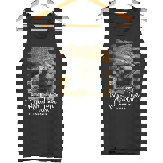 コモド島 インドネシア レトロポスターコモドドラゴン タンクトップ - Kawaiitshirt