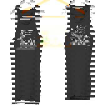 コーヒーいかが？ 猫 コーヒー タンクトップ - Kawaiitshirt