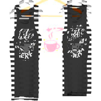 コーヒーは私のセラピー、面白いカフェイン愛好家 タンクトップ - Kawaiitshirt