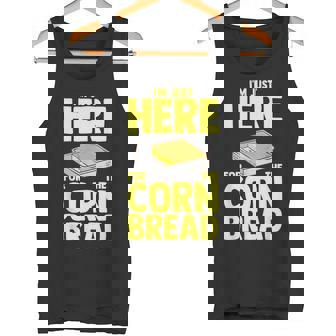 コーンブレッドレシピ 食べ物 面白いコーンベーキング タンクトップ - Kawaiitshirt