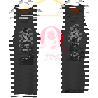 ゴシック アニメ 鬼 わいふ かわいい 日本 漫画 ヴェーパーウェア レトロ タンクトップ - Kawaiitshirt