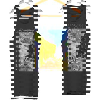 ゴッホ 夜のカフェテラス タンクトップ - Kawaiitshirt