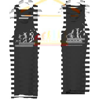 ゴルファー&ゴルファーへのレトロなゴルフエボリューションギフト タンクトップ - Kawaiitshirt