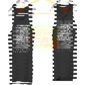 ゴーギャン 面白いtシャツ 名作 アート 印象派 絵画 メンズ レディース 面白い 服 美術 油彩画 タンクトップ - Kawaiitshirt