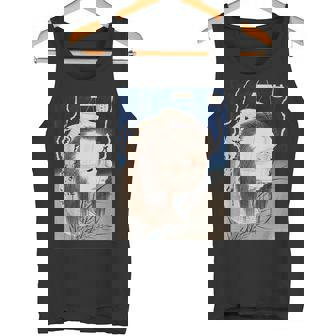 ゴースト 亡霊 霊魂 ファントム 葛飾北斎 日本美術 ハロウィン 妖怪 提灯お岩 百物語 お岩さん 百物語 タンクトップ - Kawaiitshirt