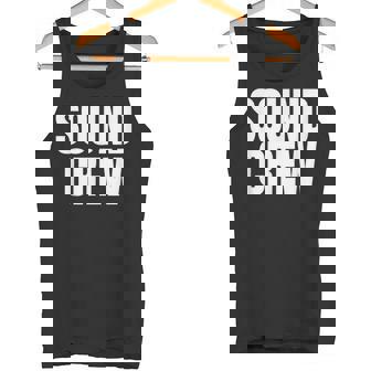 サウンドクルーtシャツ コンサートイベントスタッフ ブラックtシャツ タンクトップ - Kawaiitshirt