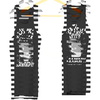 サカバンバスピスの面白い魚ミームが大好きなジャスト・ア・ボーイ タンクトップ - Kawaiitshirt