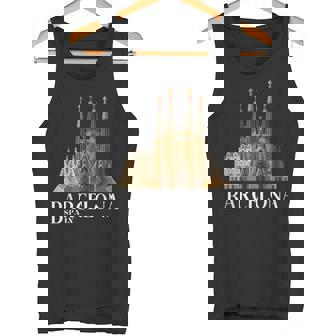 サグラダファミリア バルセロナ お土産 タンクトップ - Kawaiitshirt