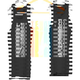 サックス テナーサックス レトロ タンクトップ - Kawaiitshirt