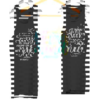 サマー・ティーチャー・ライフ・ファニー・サマー・ティーチャーに夢中 タンクトップ - Kawaiitshirt