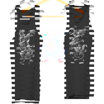 サングラスをかけたダブダンスのゴリラ猿 タンクトップ - Kawaiitshirt