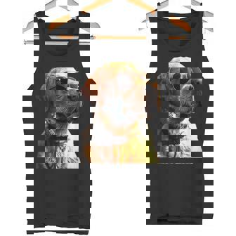 サングラスをかけたラブラドール・レトリバー 愛犬ラブラドール タンクトップ - Kawaiitshirt