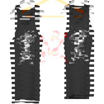 サンタ ウエイトリフティング ジム トレーニング クリスマス フィットネス タンクトップ - Kawaiitshirt