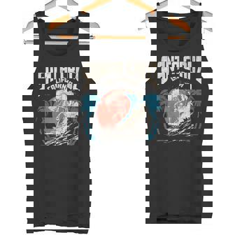 サンタクルーズ カリフォルニア サーフィン スケルトンデザイン サーファー向け タンクトップ - Kawaiitshirt