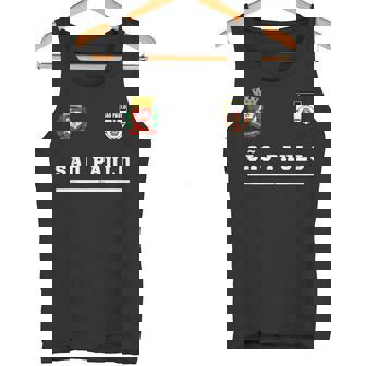 サンパウロスポーツサッカージャージーフラッグ ナショナル。 タンクトップ - Kawaiitshirt