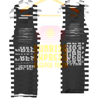 サンライズ特急電車 日本 東京 岡山 出雲 高松 タンクトップ - Kawaiitshirt