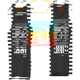 サーフ 茨城 日本 ビーチ ヴィンテージ レトロ サーフィン タンクトップ - Kawaiitshirt