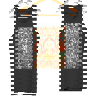 シッダ ラクシュミ チベット仏教 タンカ 曼荼羅 仏教 タンクトップ - Kawaiitshirt